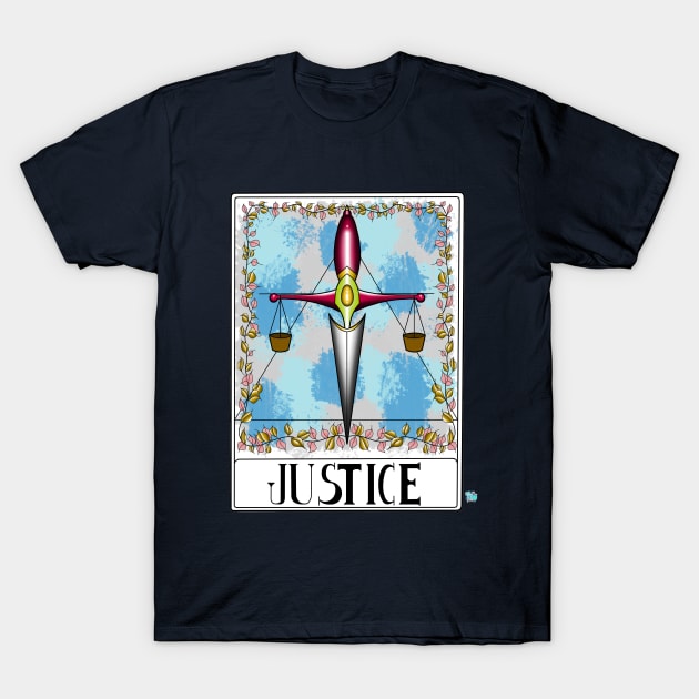 Libra - Justice T-Shirt by ColorMix Studios